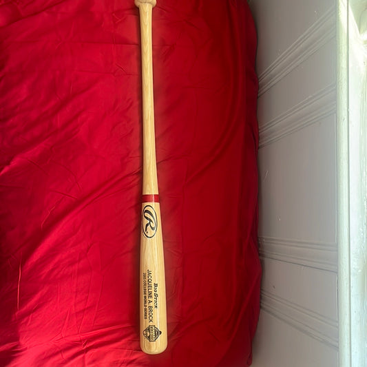 Rawlings, Adirondack big stick 2005 college World Series bet personalized to Jacqueline Brock