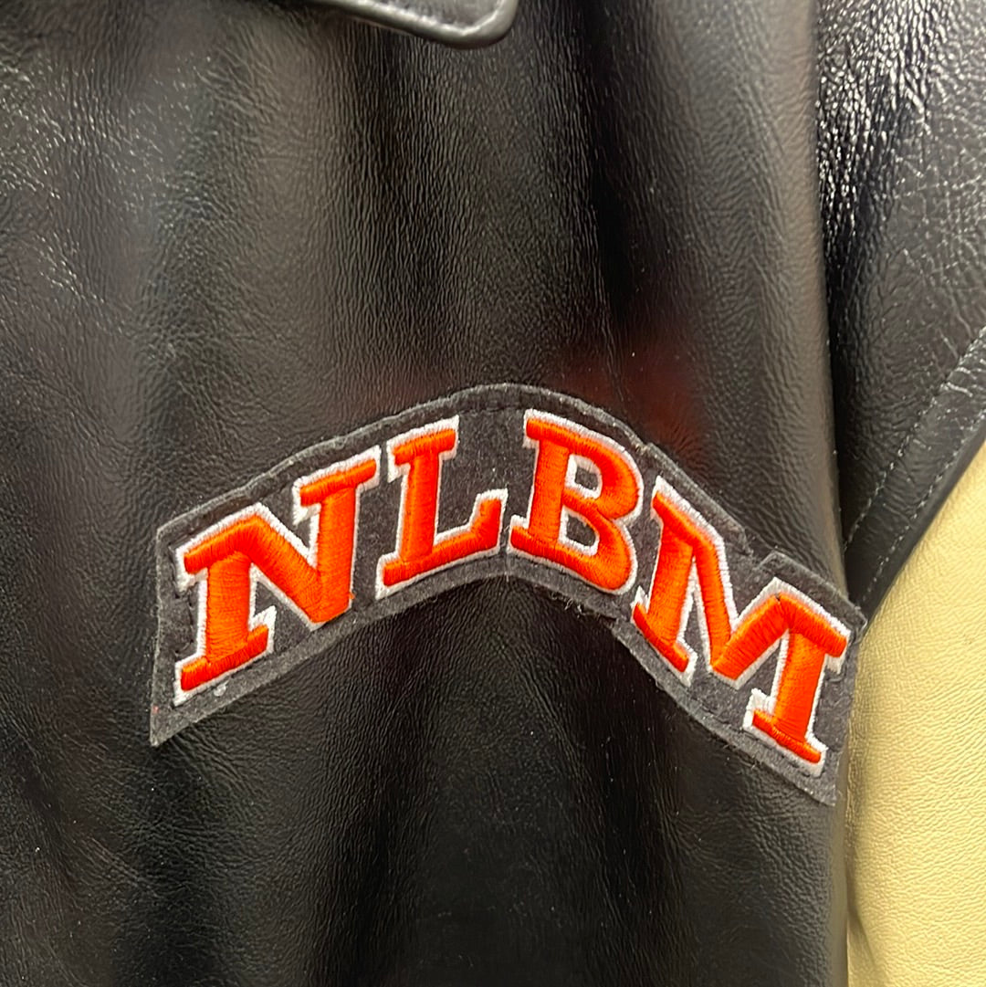 Lou Brock's leather Negro League jacket