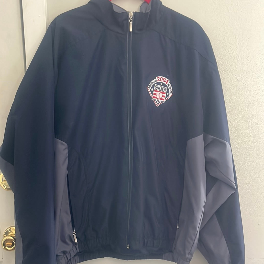 2004 national baseball Hall of Fame jacket from the personal collection of Lou Brock