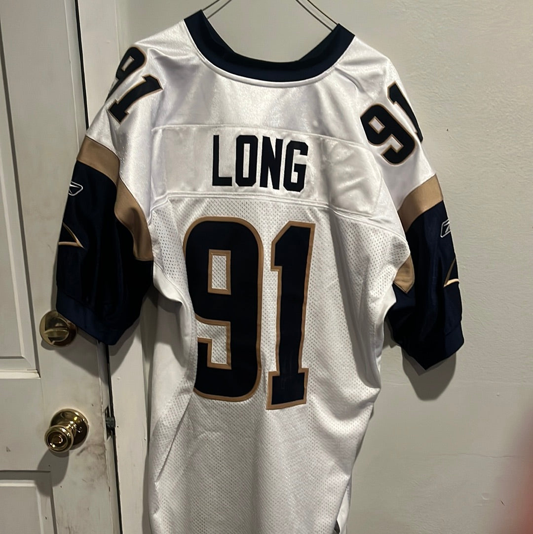 Signed Chris Long St. Louis Rams jersey from Lou Brocks personal collection