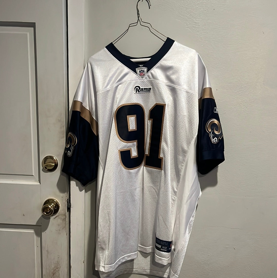 Signed Chris Long St. Louis Rams jersey from Lou Brocks personal collection