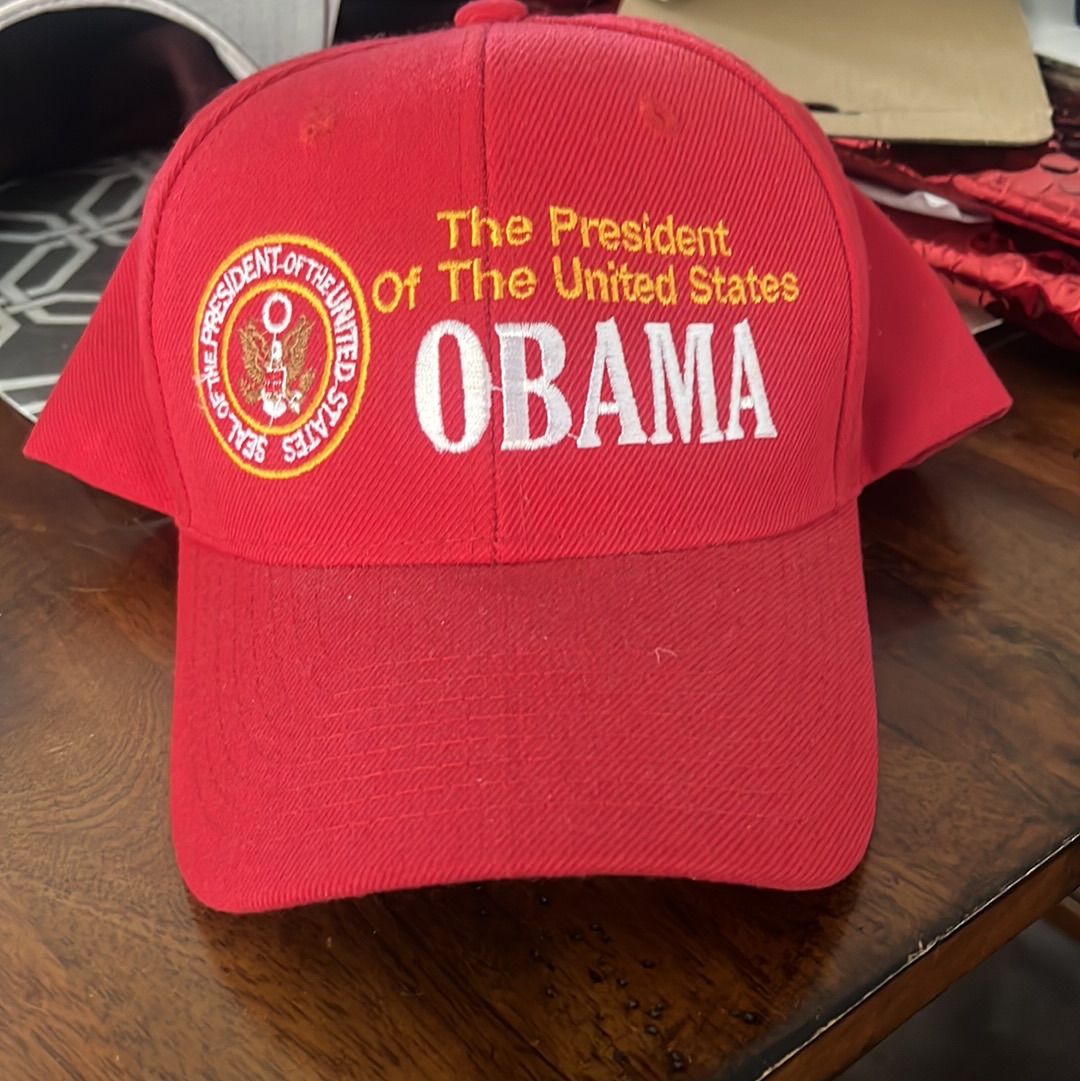 Lou Brock’s personal Obama hat