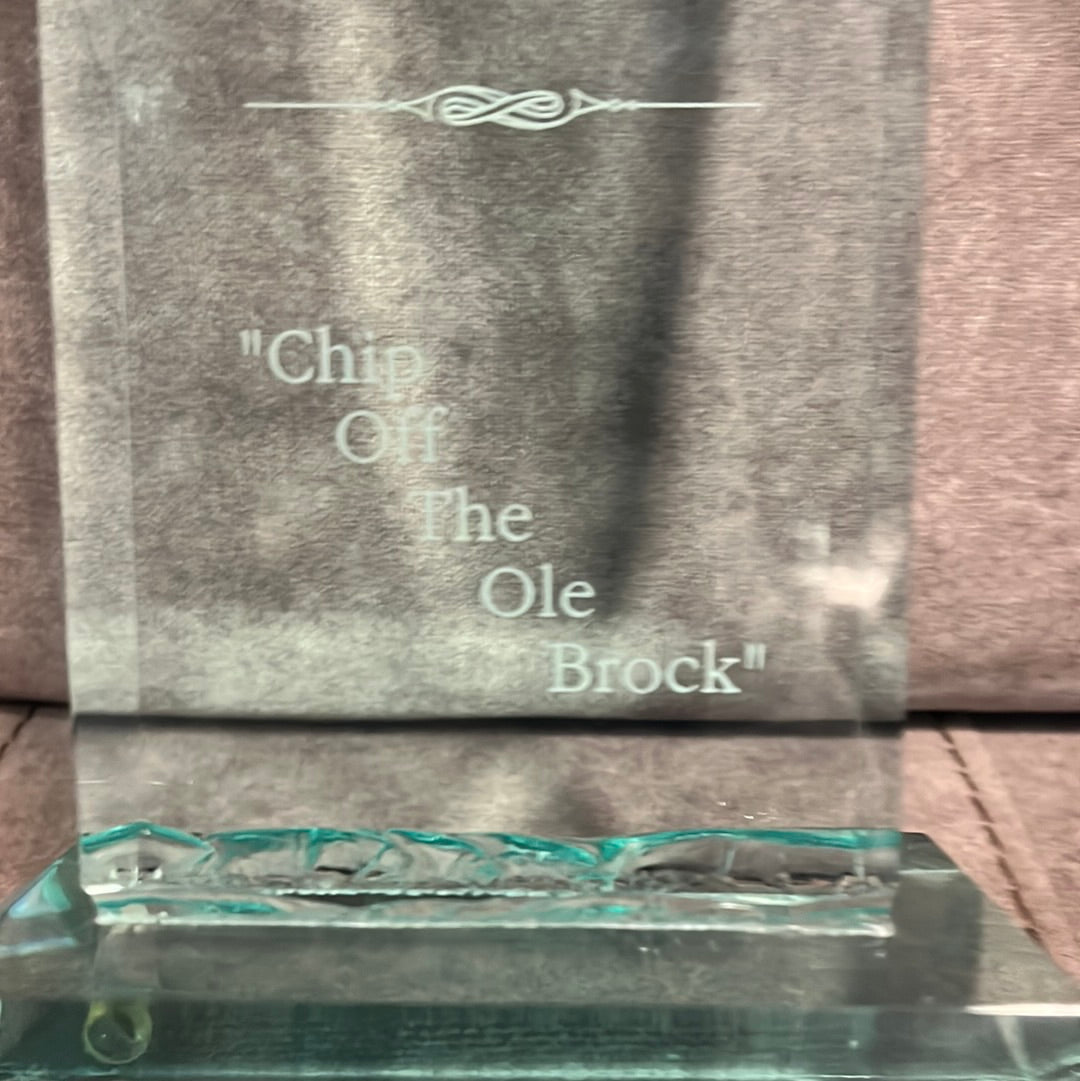 Lucent technologies, Lou Brock echo golf classic “chip off the old block” award