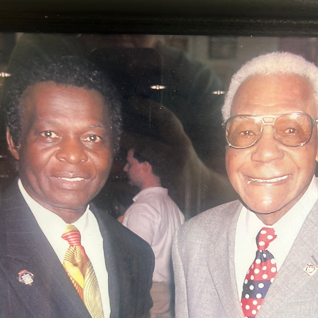 8 x 10 of Lou Brock and Buck O'Neill