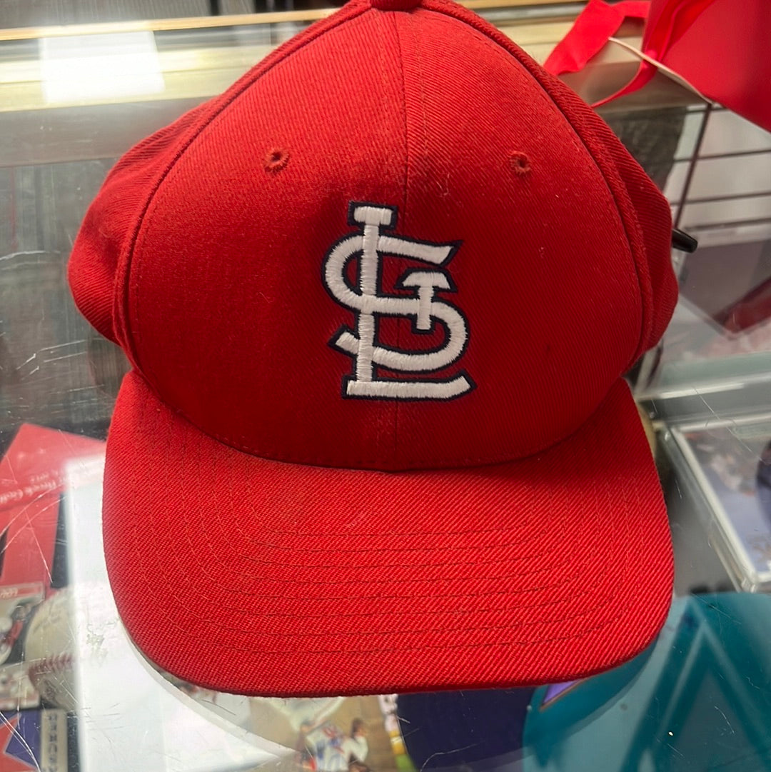 Lou Brock personally worn vintage St. Louis Cardinals baseball hat