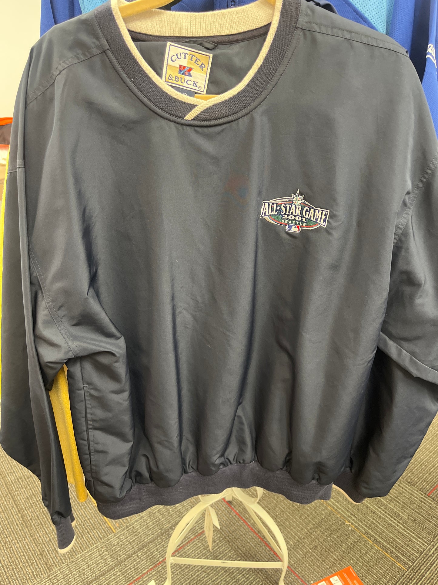 2001 All-Star game MLB pull over