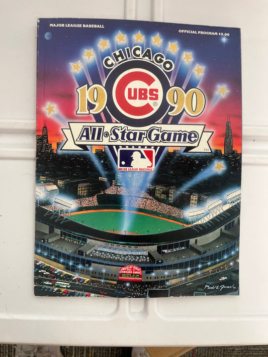 1990 All-Star game official program