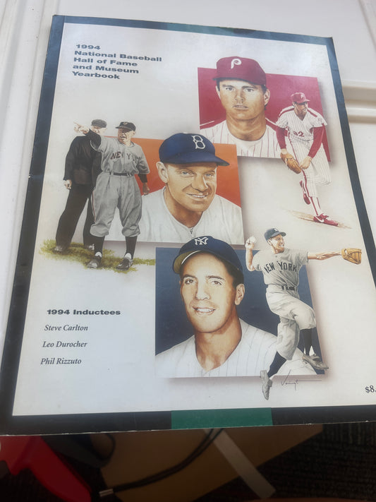 1994 national baseball Hall of Fame and Museum yearbook