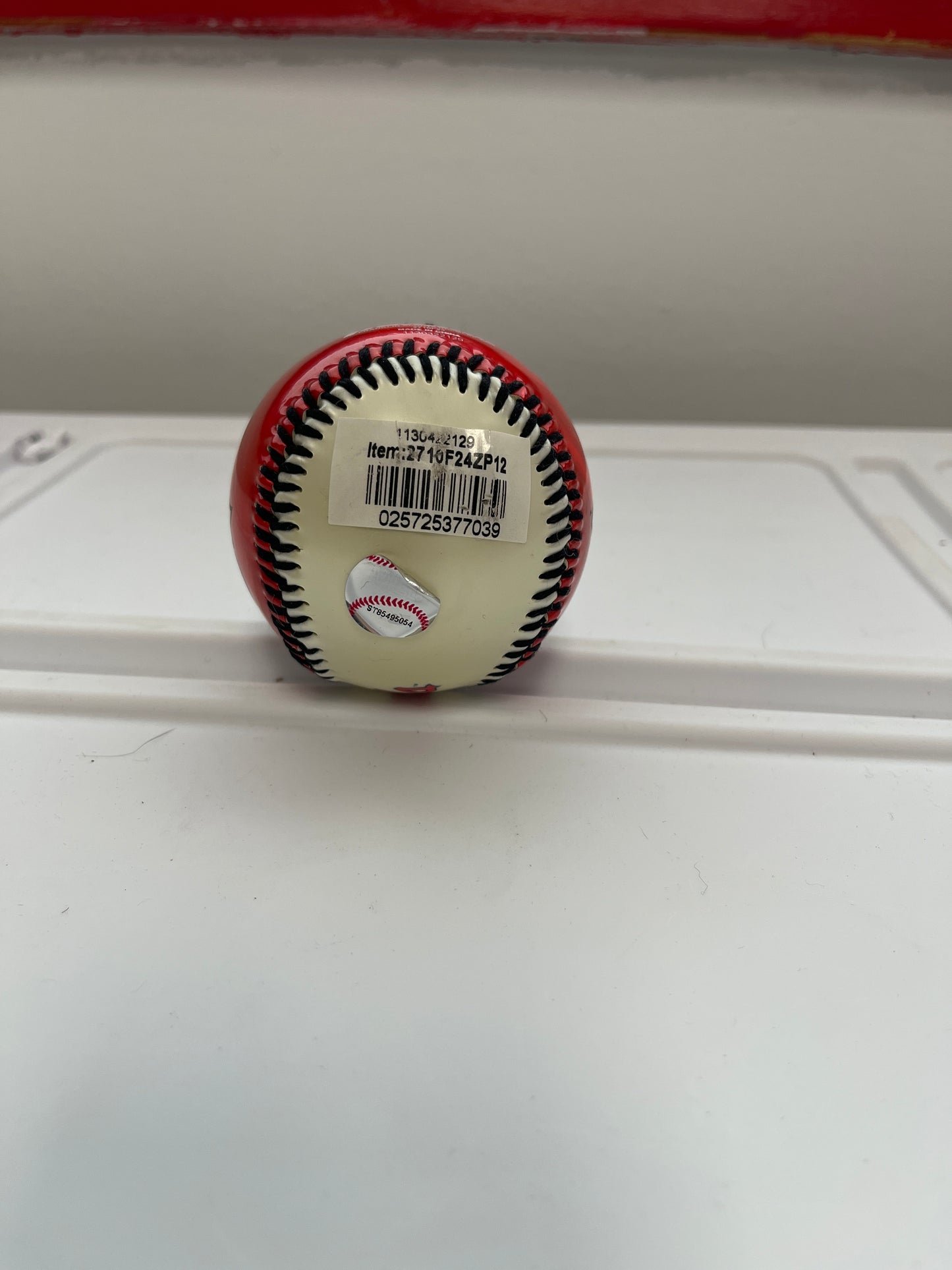 St. Louis cardinals red and white reflective commemorative ball