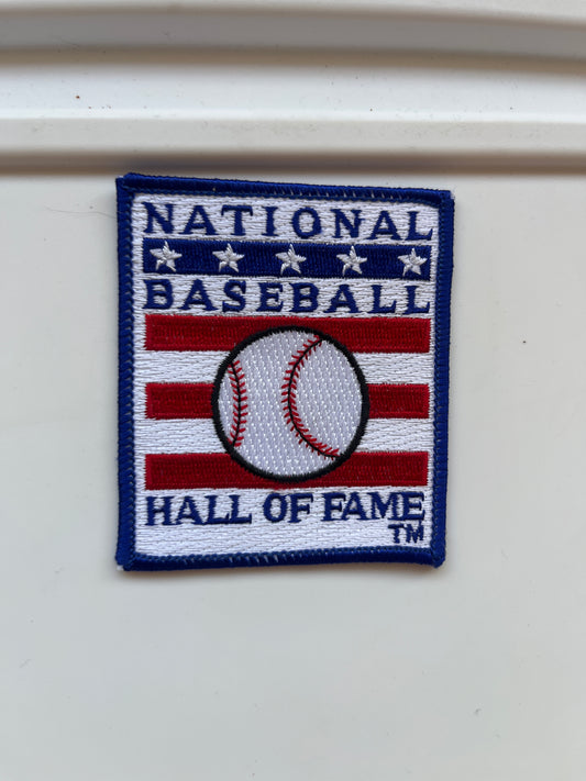 3x5 National  baseball Hall of Fame patch