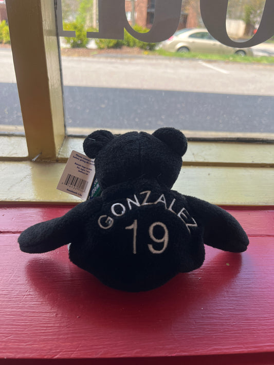 Gonzalez 19 beanie bear