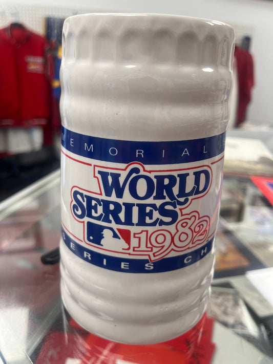 Busch Stadium World Series 1982 beer stein