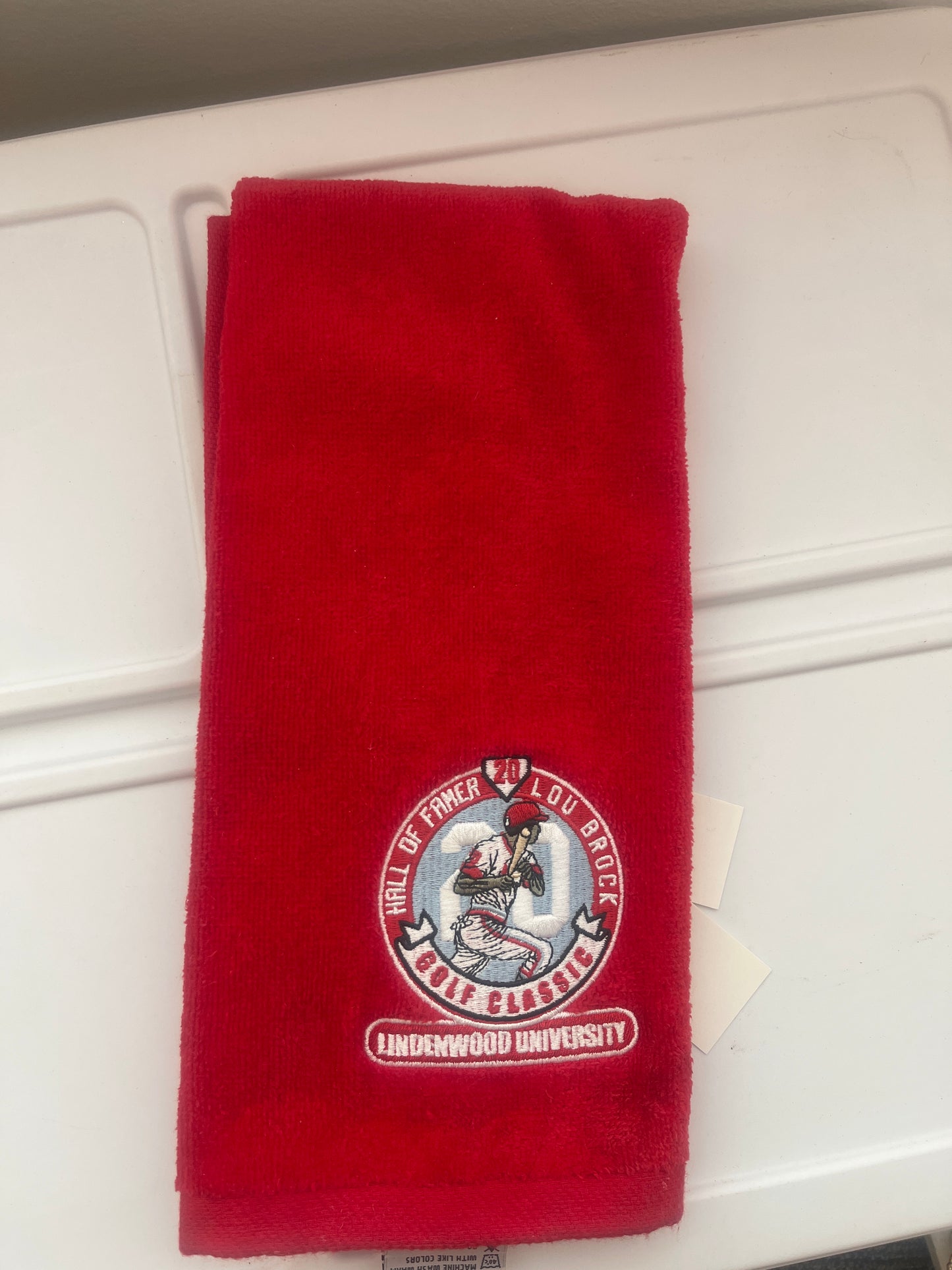 Lou Brock when did when university golf classic towel