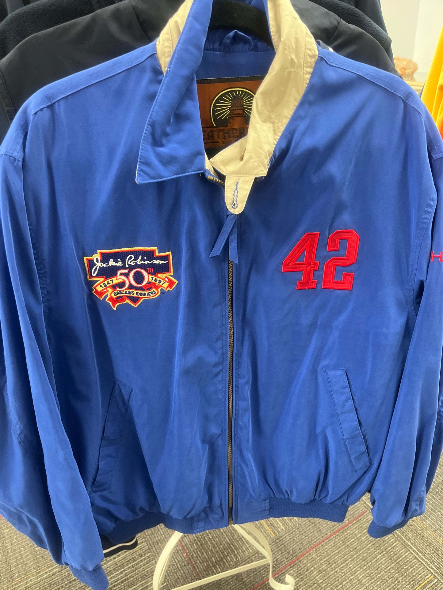 Jackie Robinson 50th anniversary jacket