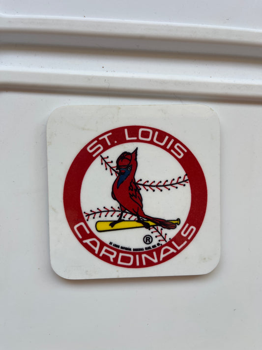 Lou Brock’s cardinal coaster