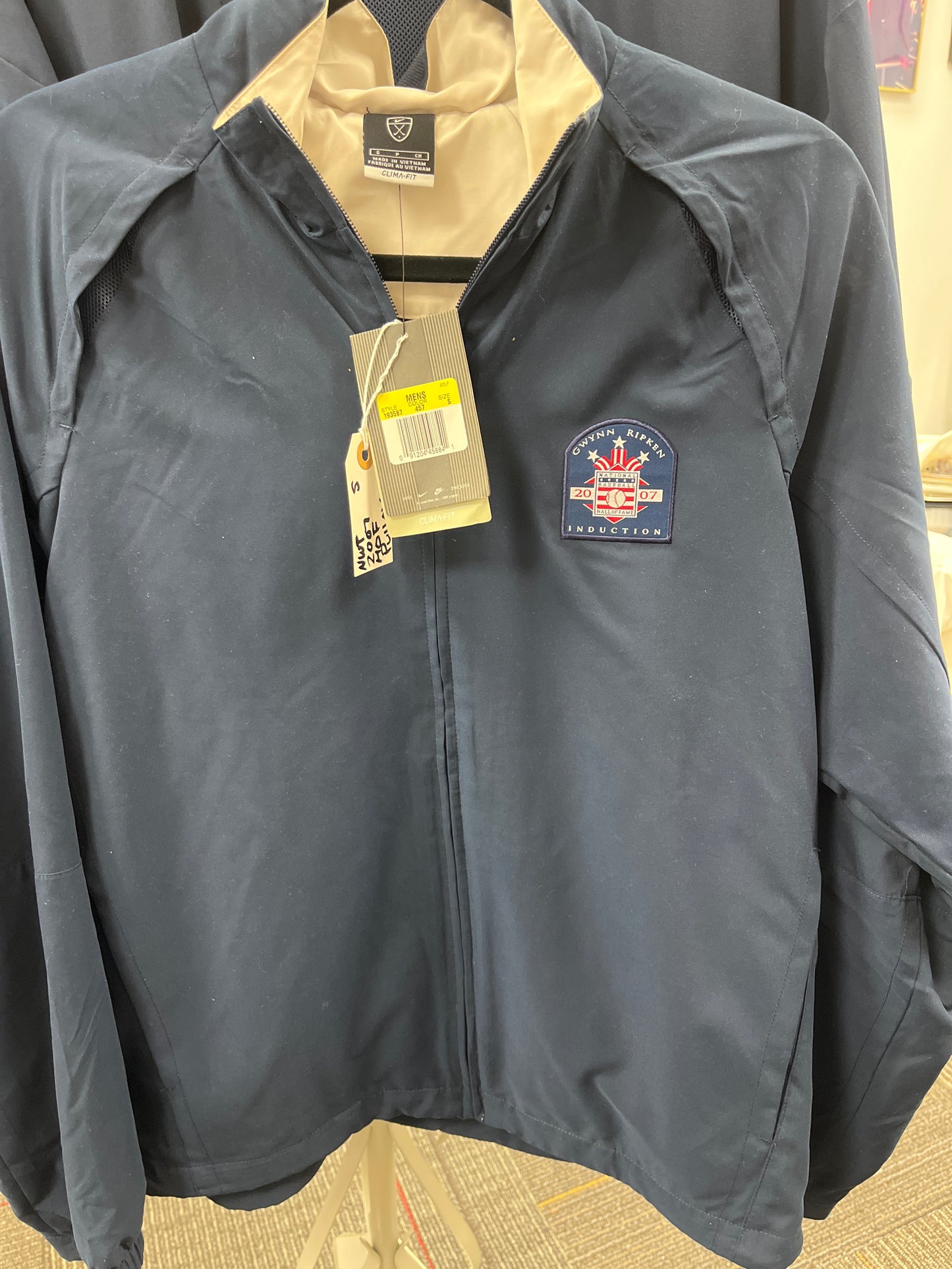 Nike national baseball Hall of Fame 2007 induction jacket