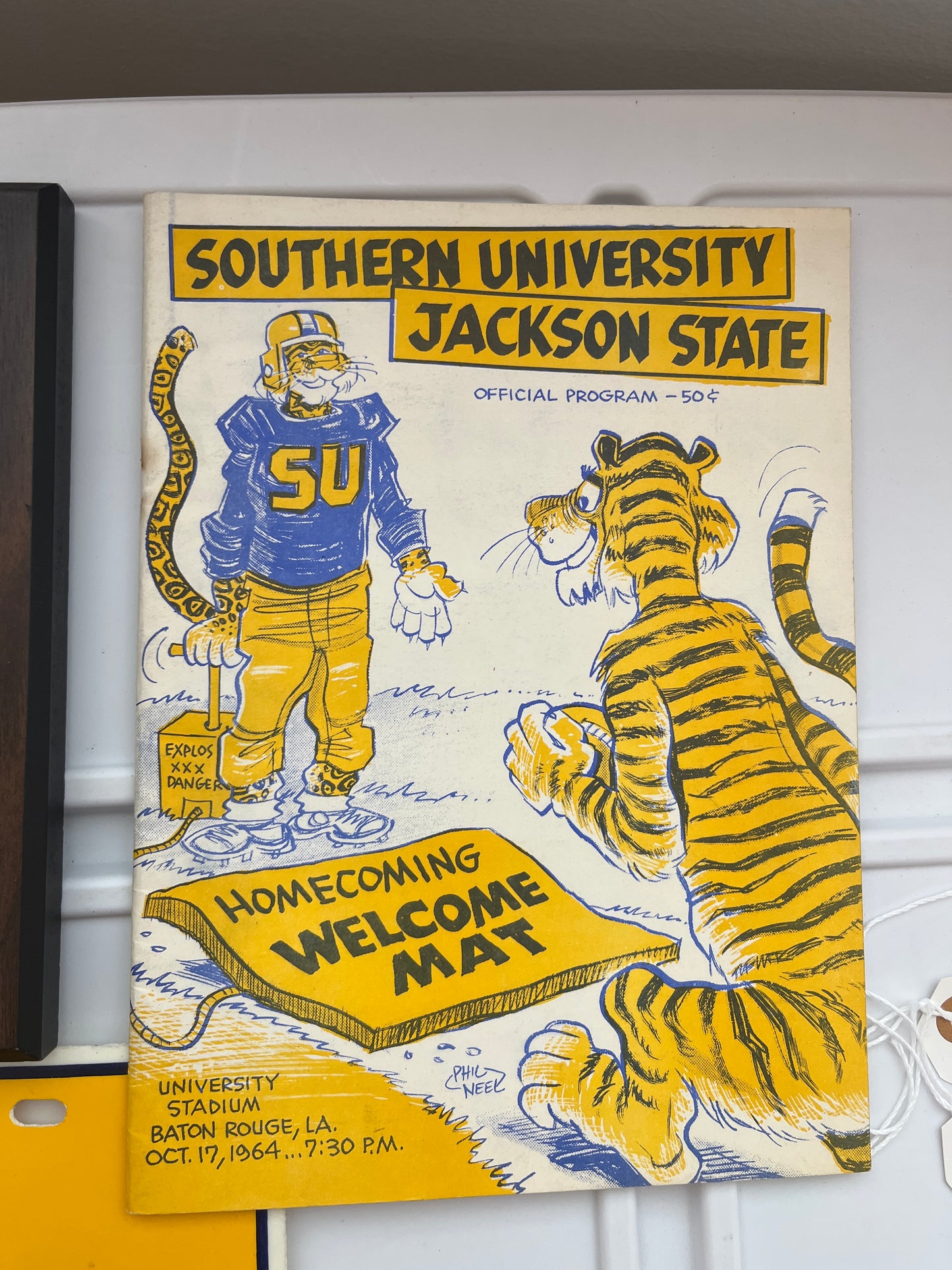 Southern university locked from Lou Brocks personal collection