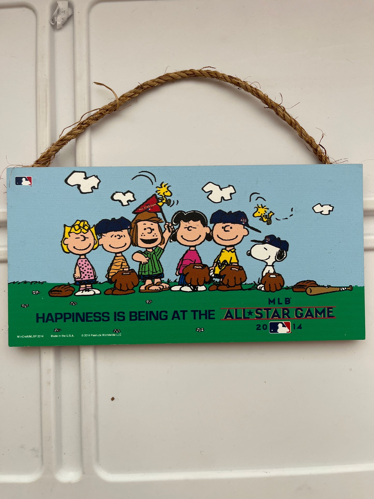 6 x 10 peanuts gang all star sign from 2014