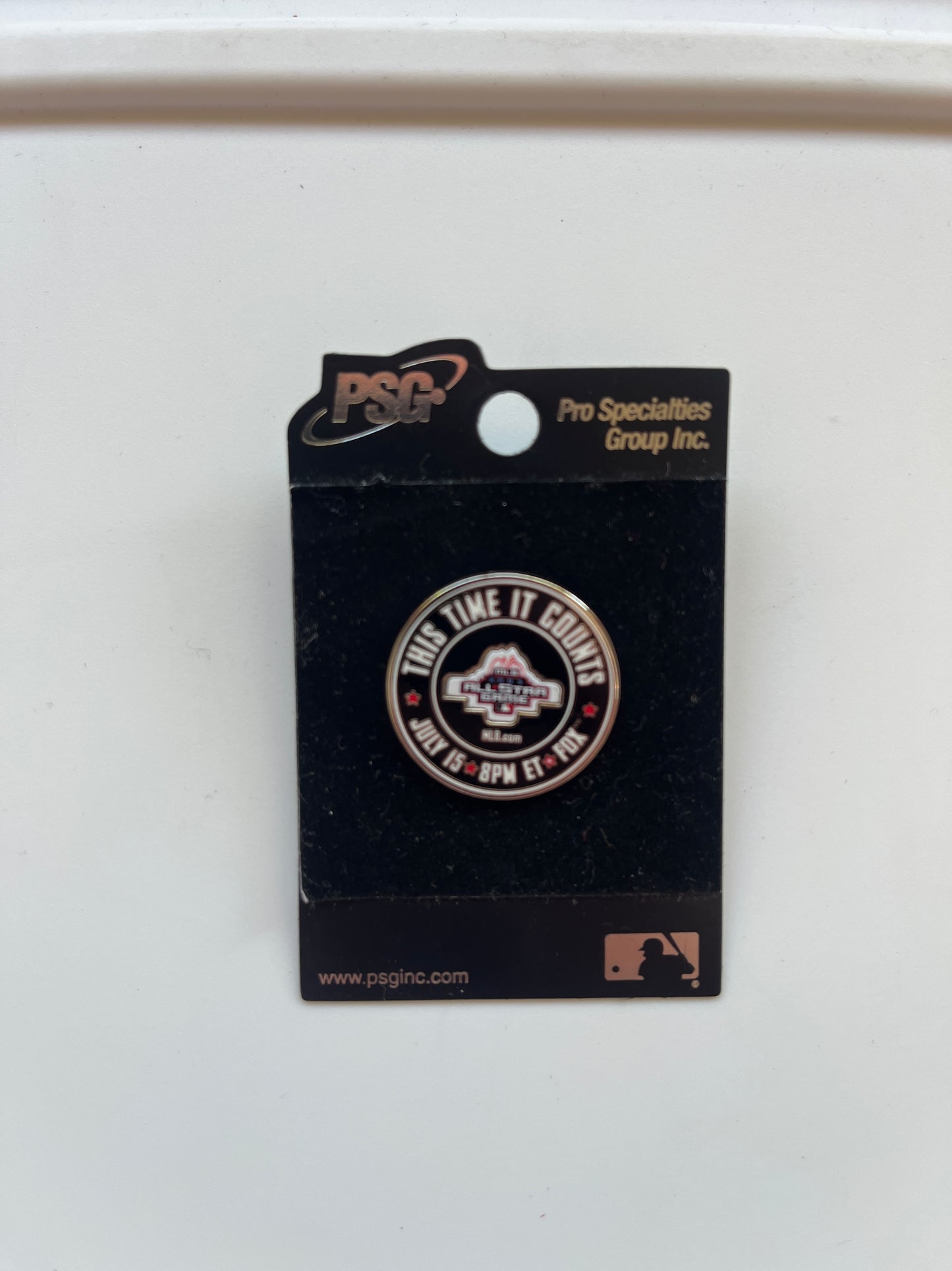 All-Star game MLB commemorative pin