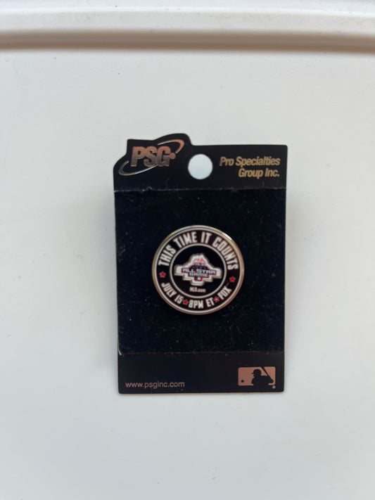 All-Star game MLB commemorative pin