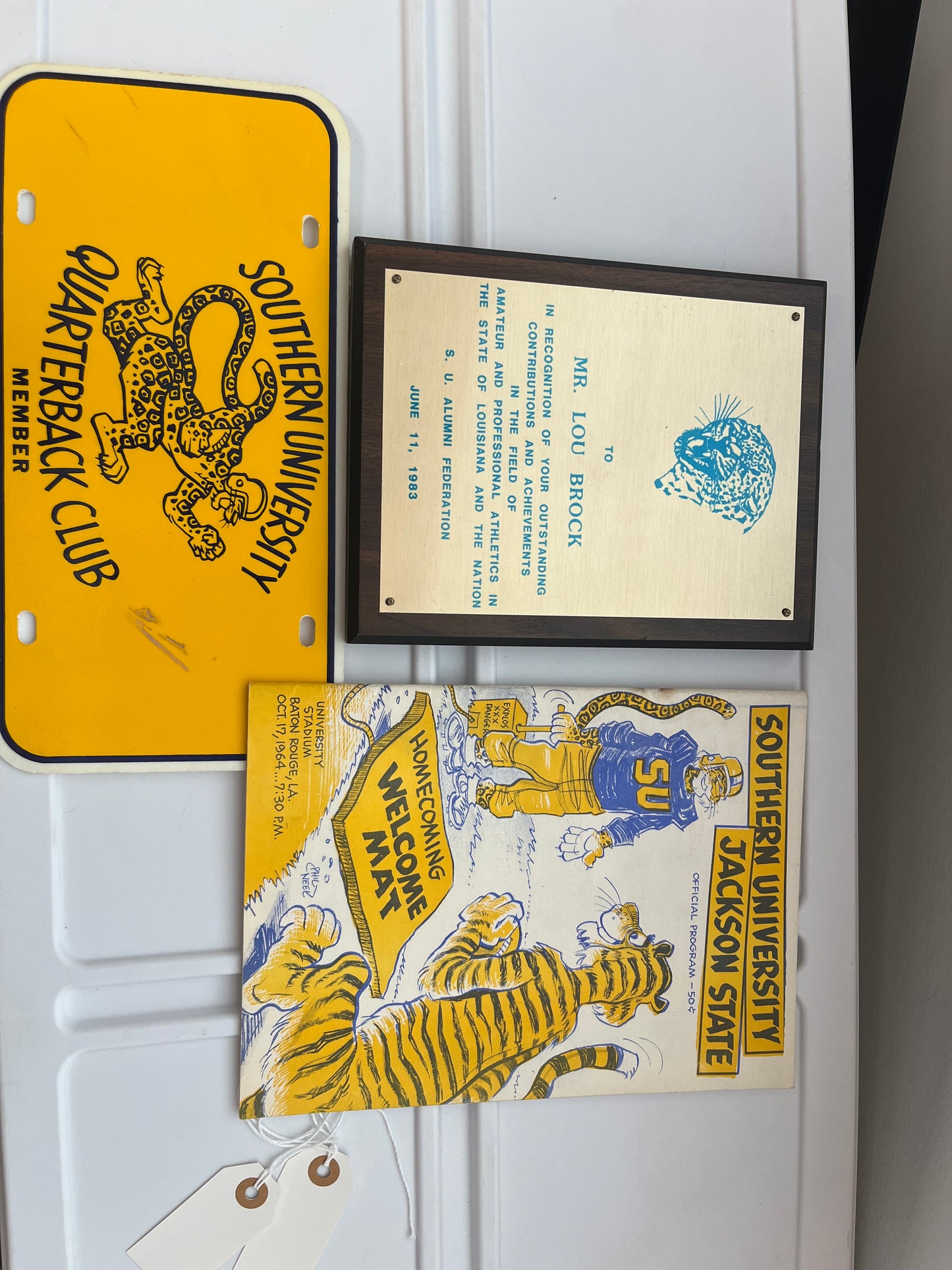 Southern university locked from Lou Brocks personal collection