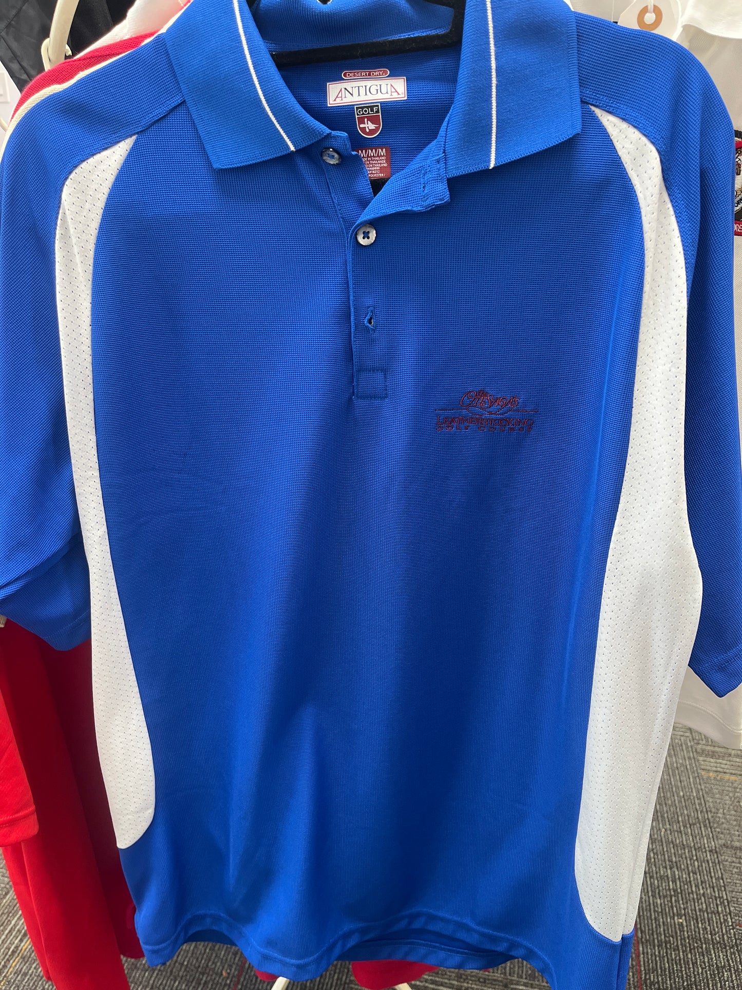 Lou Brocks golf shirt from the Otesagas size M